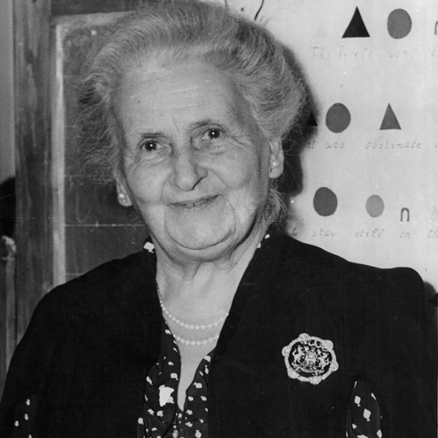 Maria Montessori, 1950, Perugia