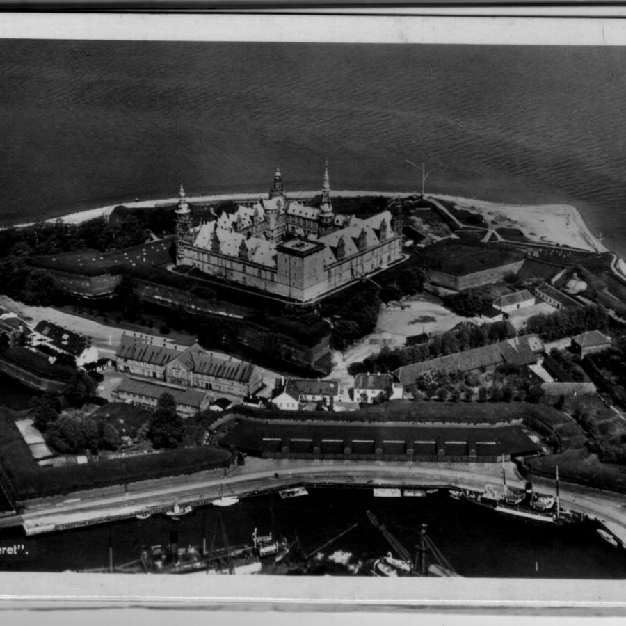 1929 Kronborg Castle Aerial View