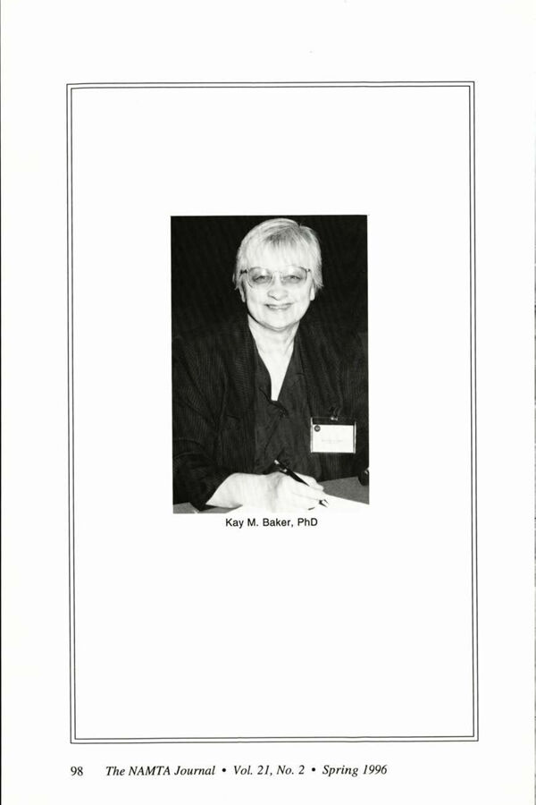 NAMTA Journal 21/2 07 The Mathematical Intelligence Seen Through The Lens of the Montessori Theory of the Human Tendencies