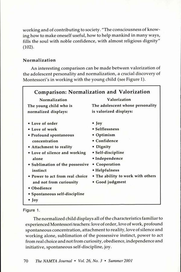 NAMTA Journal 26/3 07 Ruffing Montessori School Peace Curriculum: An Informal Narrative