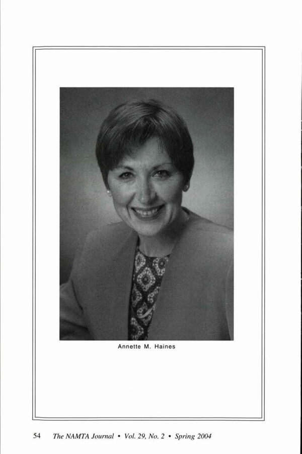 NAMTA Journal 29/2 05 Psycho-Grammar: Montessori's Reflections on Grammar and Psychic Development