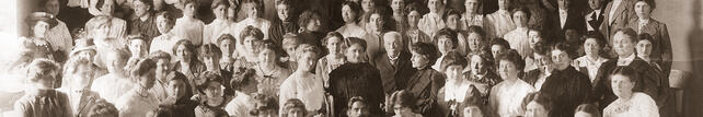 Montessori Course, 1913, Class Photo