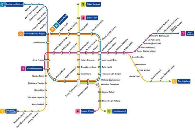 Brussels Metro Map