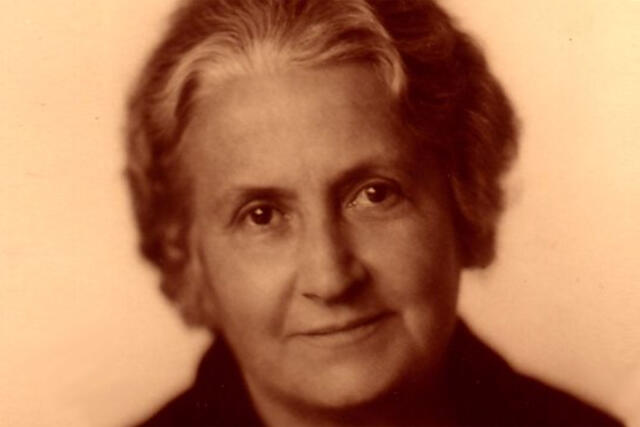 Maria Montessori photograph used for BBC promo