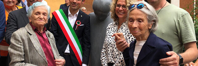 Inauguration Ceremony of the Maria Montessori Statue, Perugia, Italy