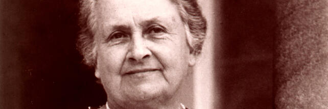 Maria Montessori 1936 Oxford